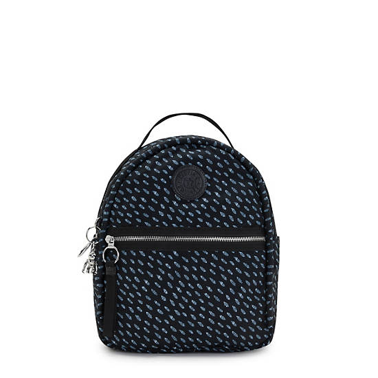 Sacs À Dos Kipling Kae Printed Noir | FR 1623DF